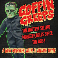 "THE MONSTER" COFFIN CREEP DOLL