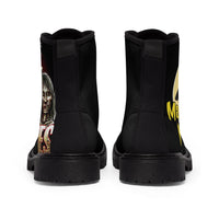 
              Zombie Stompers Black Men's Canvas Boots
            