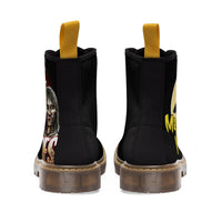 
              Zombie Stompers Black Men's Canvas Boots
            