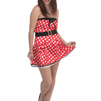 RETRO MS. MOUSE COSTUME - Medium