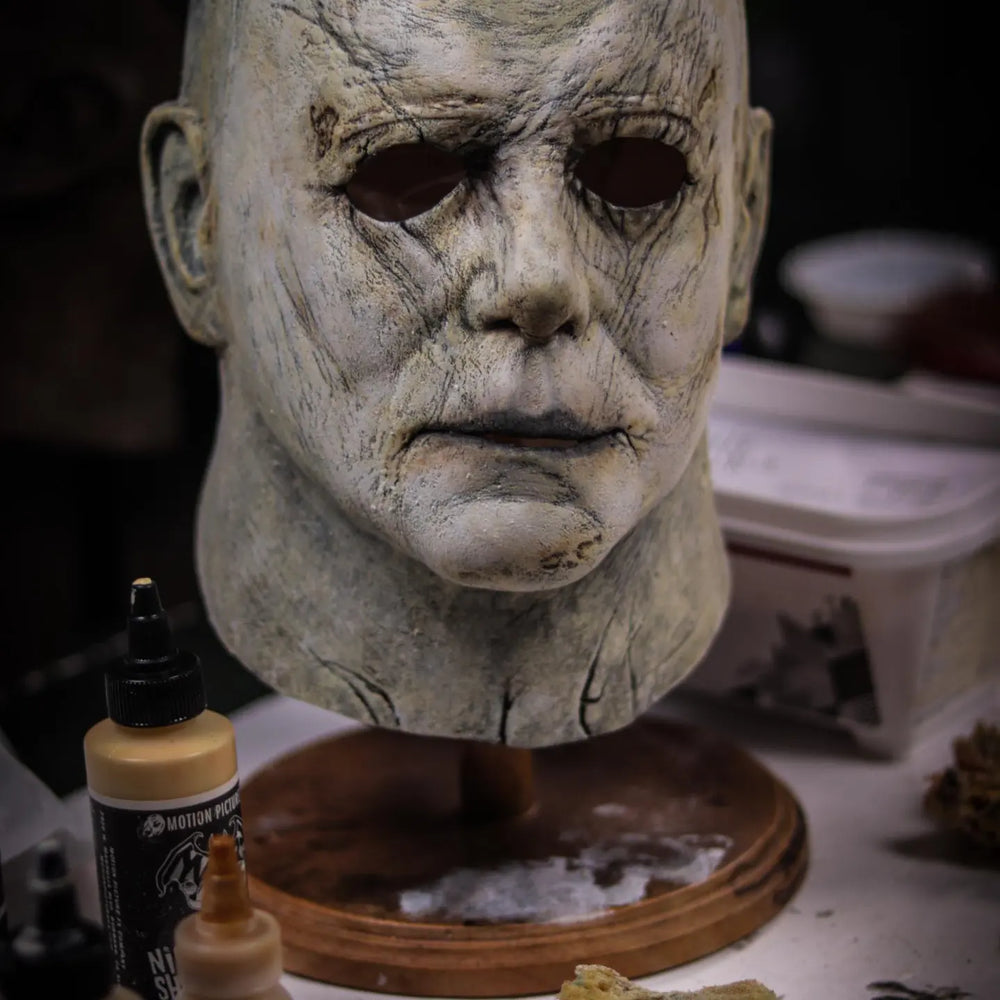 Custom 2018 Michael Myers Mask rehaul service