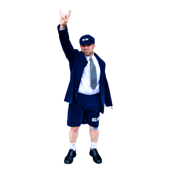 AC DC ANGUS YOUNG COSTUME