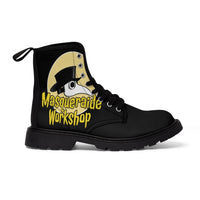 
              Zombie Stompers Black Men's Canvas Boots
            